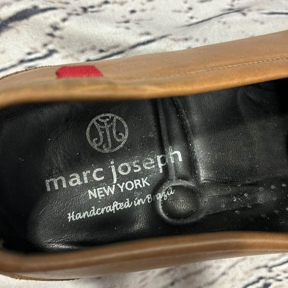 Marc Joseph Men’s Light Brown Size 10 Leather Shoes - Picture 8 of 11